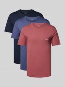 T-shirt met ronde hals in een set van 3 stuks, model 'Classic'