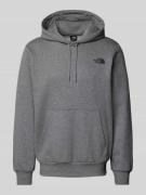 Hoodie met labelprint