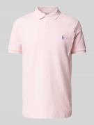 Poloshirt met labelstitching