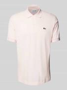 Classic fit poloshirt met labelbadge