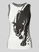 Tanktop met motiefprint