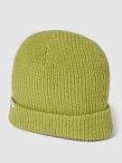 Beanie met labelpatch