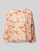 Blouseshirt met all-over motief, model 'NIALINII'