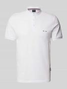 Poloshirt met korte knoopsluiting