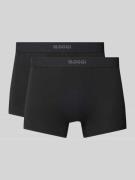 Boxershort met elastische band met label