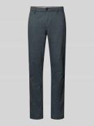 Slim fit chino met stretch, model 'Marco'