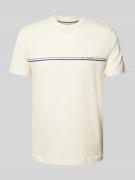 T-shirt met labelprint