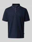 Poloshirt met labeldetail