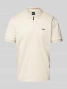 Poloshirt met labeldetail, model 'Philix'