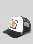 Trucker-pet met motiefbadge, model 'The King Lion'