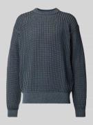 Gebreide pullover met ronde hals, model 'Agolan'