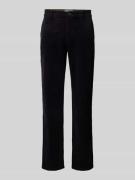 Straight leg broek met achterzakken