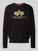 Sweatshirt met ronde hals