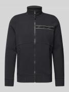 Sweatjack met labeldetail, model 'G-Style'