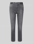 Slim fit 7/8-jeans met elastische band, model 'ORNELLA SPORTY'