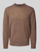 Gebreide pullover met ribboorden, model 'Faros'