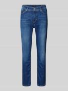 Slim fit jeans met verkort model, model 'PIPER'