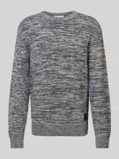 Regular fit gebreide pullover van zuiver katoen