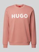 Sweatshirt met labelprint