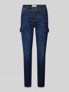 Relaxed fit jeans met cargozakken, model 'AMELIE'