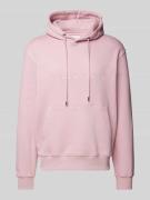 Hoodie met labelprint