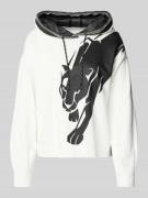 Hoodie met motiefprint