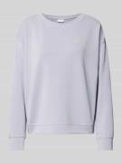 Sweatshirt met ribboorden