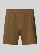 Boxershort met elastische band met label