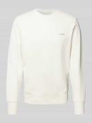 Sweatshirt met labelpatch