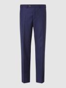 Modern fit pantalon van scheerwol, model 'Per'