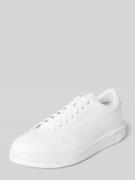 Sneakers met labeldetail