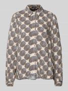 Overhemdblouse met knoopsluiting