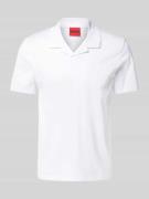 Poloshirt met V-hals, model 'Dimerspolo'