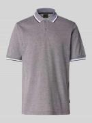 Poloshirt met labeldetail