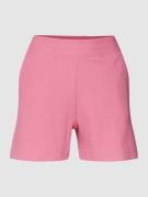 Sweatshorts met structuurmotief