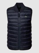 Bodywarmer met labelstitching