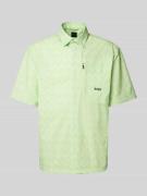 Regular fit vrijetijdsoverhemd met all-over print, model 'Bechno'