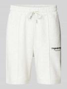 Sweatshorts met tunnelkoord, model 'ESTERBRO'
