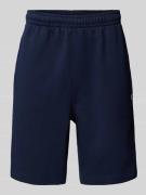 Regular fit sweatshorts met katoen