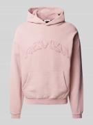 Hoodie met labeldetail