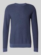 Gebreide pullover met ronde hals