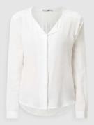 Blouse met V-hals