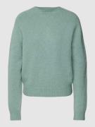 Gebreide pullover met ronde hals