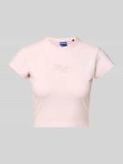 T-shirt met strass-steentjes, model 'Dome'