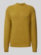 Gebreide pullover met ronde hals