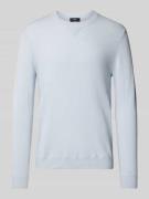 Gebreide pullover met ronde hals