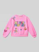 Sweatshirt met motiefprint