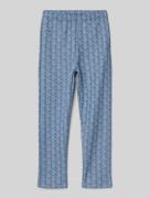 Regular fit sweatpants met logobadge