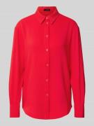 Regular fit overhemdblouse met doorknoopsluiting