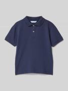 Regular fit poloshirt met labelstitching